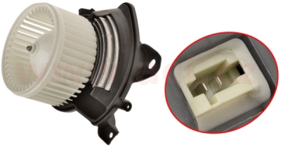 vnitřní ventilátor topení a klimatizace (pro vozy s automatickou AC)