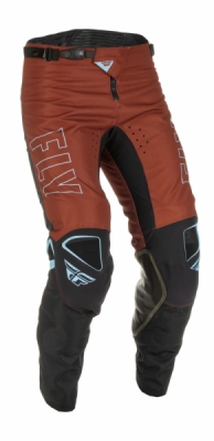 kalhoty KINETIC FUEL, FLY RACING - USA 2022 (rezavá/černá , vel. 32)