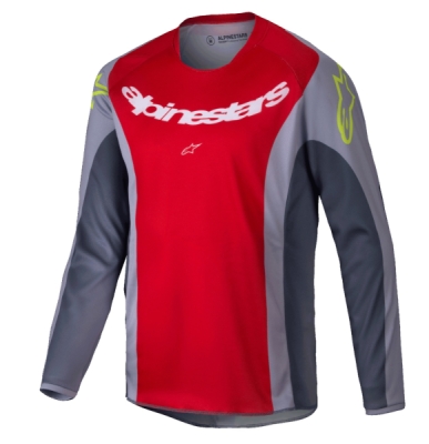 dres RACER MELT, ALPINESTARS, dětský (červená/šedá, vel. S)