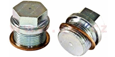 výpustný šroub olejové vany M20x1.5 L=14 mm, celk. délka = 26 mm DIN 910