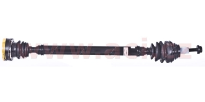 poloosa AVORD délka 815 mm, 36 drážek u kola, u převodovky 6x M8 průměr 100 mm (ŠKODA, VW), P, repasovaný originál (+vratná část 5