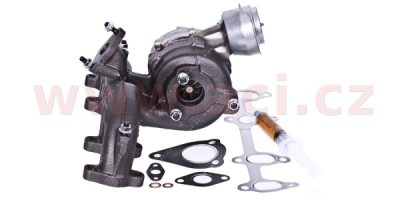 turbodmychadlo GARRETT model GT17/GT1749V (ASV,AHF,ATD,AXR) orig. repasovaný díl TURBOCHARGER (+ vratná část 1750 Kč/70 €)