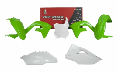 sada plastů Kawasaki, RTECH (OEM barvy, 5 dílů)