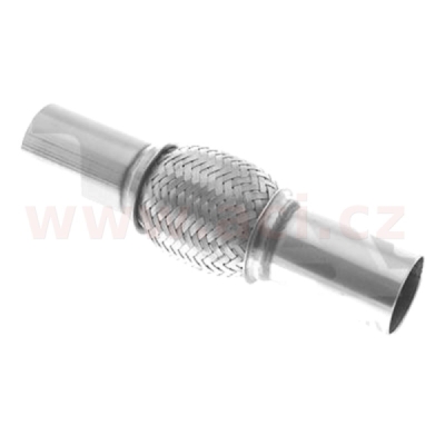 pružný člen výfuku PREMIUM, vnitř. průměr 48 mm / délka pr. členu 100 mm / celková délka 270 mm