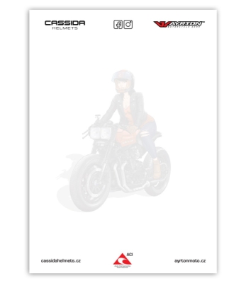 blok ACI formát A6 (malý) - varianta MOTO