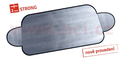 clona proti namrzání čelního skla aluminiová 150x70 cm