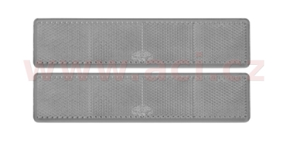 univerzální odrazka obdélník, samolepící, bílá (173x40 mm) 2 ks
