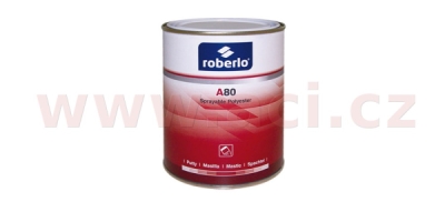 A80 stříkací polyesterový tmel (+1 tužidlo) ROBERLO 1 l