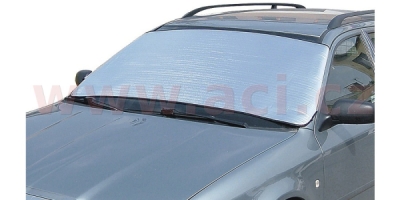 clona proti namrzání čelního skla aluminiová 150x70 cm