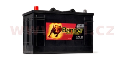 110Ah baterie 800A, levá BANNER Buffalo Bull 344x172x214(230)