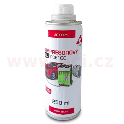 kompresorový olej POE100 (R134a) 250 ml