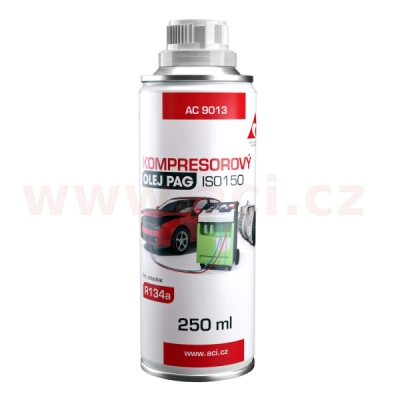 kompresorový olej PAG 150, R134a 250 ml