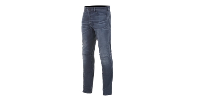 kalhoty SHIRO DENIM kolekce DIESEL JEANS, ALPINESTARS (sepraná modrá, vel. 38)