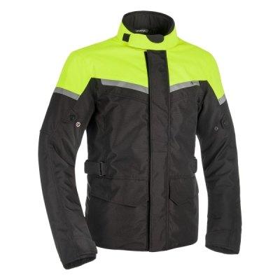 bunda LONG WP , OXFORD SPARTAN (černá/žlutá fluo, vel. 4XL)
