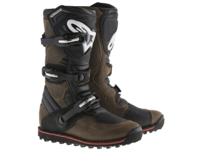 boty TECH T, ALPINESTARS (olejovaná kůže , vel. 47)