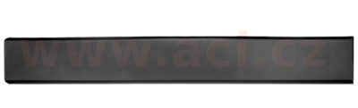 12/17- boční lišta střední části (rozvor 3450/4050 mm), černá ORIGINÁL  L