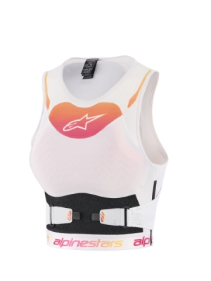 chránič hrudi STELLA PLASMA CHEST, ALPINESTARS, dámský (bílá/gradient, vel. S)
