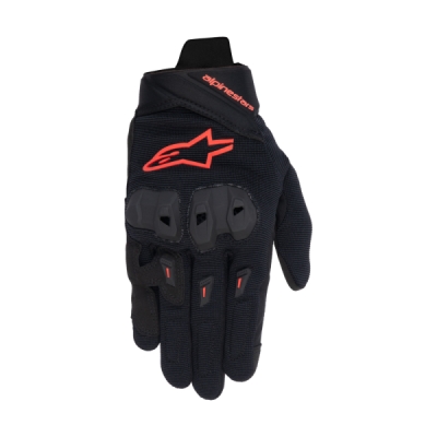 rukavice STELLA SP X 1, ALPINESTARS, dámské (černá/červená fluo, vel. S)