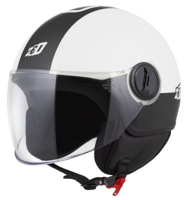 přilba C35, ZED (bílá/černá, vel. M)
