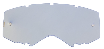 plexi FOCUS/ZONE, FLY RACING dětské (modré chromové)