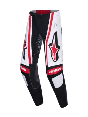 kalhoty TECHSTAR NOMUR, ALPINESTARS (černá/bílá/červená, vel. 36)