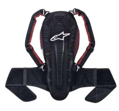 páteřový chránič Nucleon KR-2, ALPINESTARS (černý/červený, vel. L)