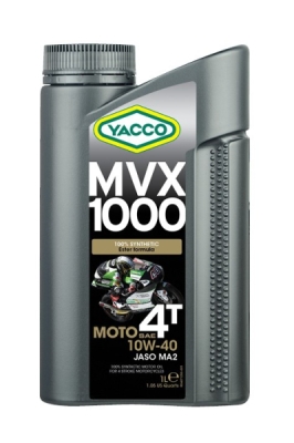 Motorový olej YACCO MVX 1000 4T 10W40, YACCO (4 l)