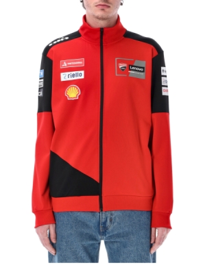 mikina na zip TEAM DUCATI Corse, (červená, černá, vel. 2XL)