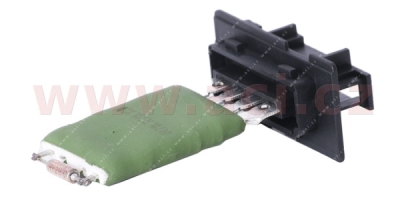 odpor vnitřního ventilátoru 4pin (od čísla R365851 / A908793)