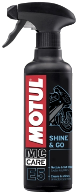 MOTUL leštění a oživení plastů E5 SHINE & GO, 400 ml