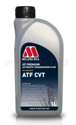 MILLERS OILS převodový olej plně syntetický pro variátorové převodovky XF Premium ATF CVT 1l