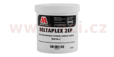 MILLERS OILS univerzální vazelína - lithiový komplex Premium Deltaplex 2 EP 500g kelímek