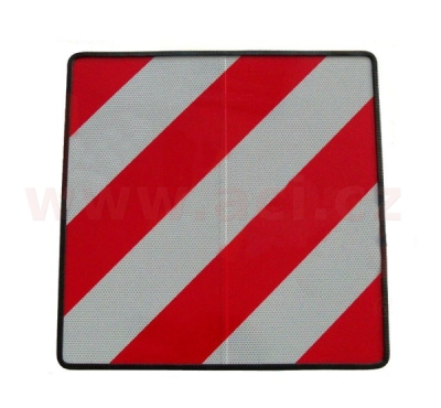 reflexní tabule pro nadměrné a přesahující náklady 500x500 mm