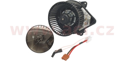 vnitřní ventilátor topení a klimatizace