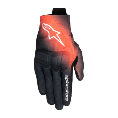rukavice REEF V2, ALPINESTARS (černá/červená fluo/bílá, vel. M)