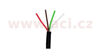 kabel 4 barvy (4x0,75 mm) cena za 1 m ORIGINÁL