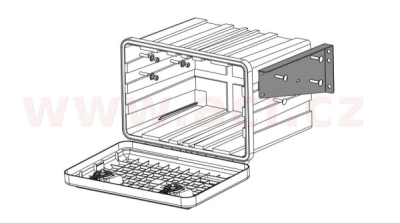 držák boxu JUST 500 horizontální (sada pro 1 box) ORIGINÁL
