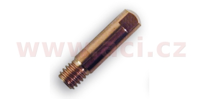 kontaktní trubička 0.8 mm pro MIG hořák 150A, pro ocel (sada 10 ks)