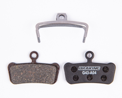 brzdové destičky pro systémy SRAM GUIDE, BRAKING (směs Organic) 2 ks v balení