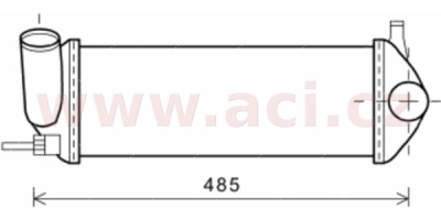 intercooler 1.5DCi [385*143*64]