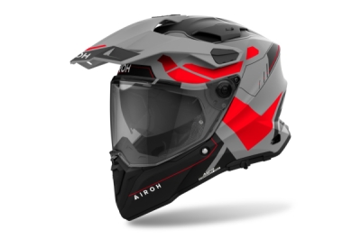 přilba COMMANDER 2 Reveal, AIROH (matná červená fluo, vel. S) 2026