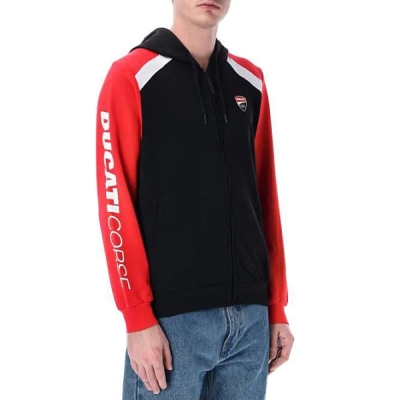mikina DUCATI CORSE (červená, vel. M)