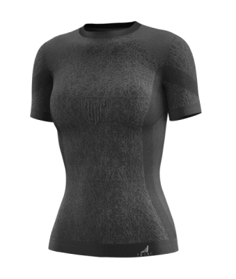 funkční triko s krátkým rukávem K-DRY, dámské TECSO (tmavě šedá, vel. L/XL)