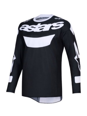 dres RACER AIR RIWAY, ALPINESTARS (černá/bílá, vel. L)