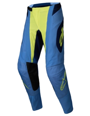 kalhoty TECHSTAR MELT, ALPINESTARS (žlutá fluo/modrá, vel. 32)