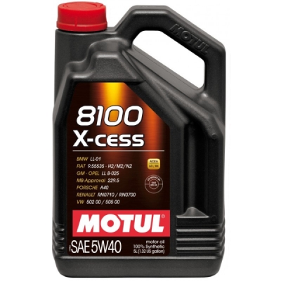 MOTUL 8100 X-CESS 5W-40, 5 l