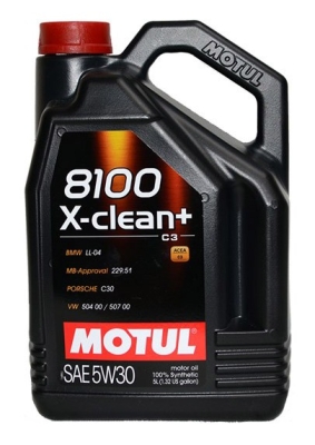 MOTUL 8100 X-CLEAN+ 5W-30, 5 l