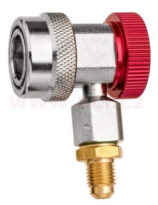 rychlospojka HP R134a, vnitřní závit M14x1.5, s adaptérem M14x1.5 x 1/4" SAE