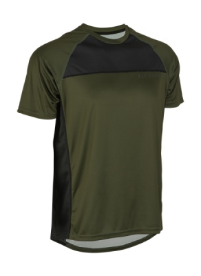 cyklo dres SUPER D, FLY RACING - USA (černá/zelená , vel. XL)
