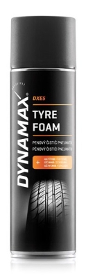 DYNAMAX DXE5 TYRE FOAM, čistící pěna na pneu 500 ml
